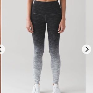 Lululemon Wunder Under Hi-Rise Ombré Tight